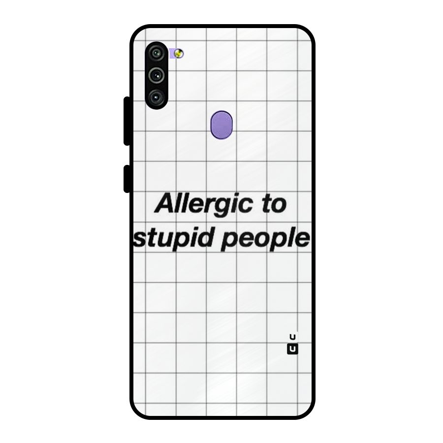 Allergic Metal Back Case for Galaxy M11