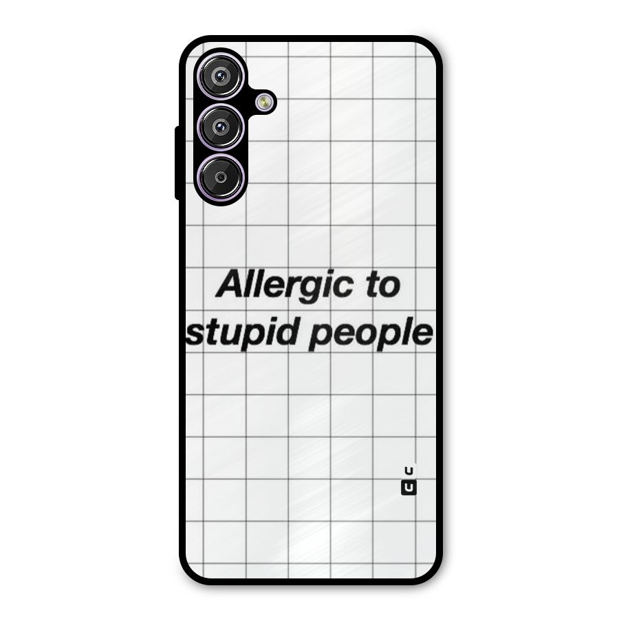 Allergic Metal Back Case for Galaxy M15