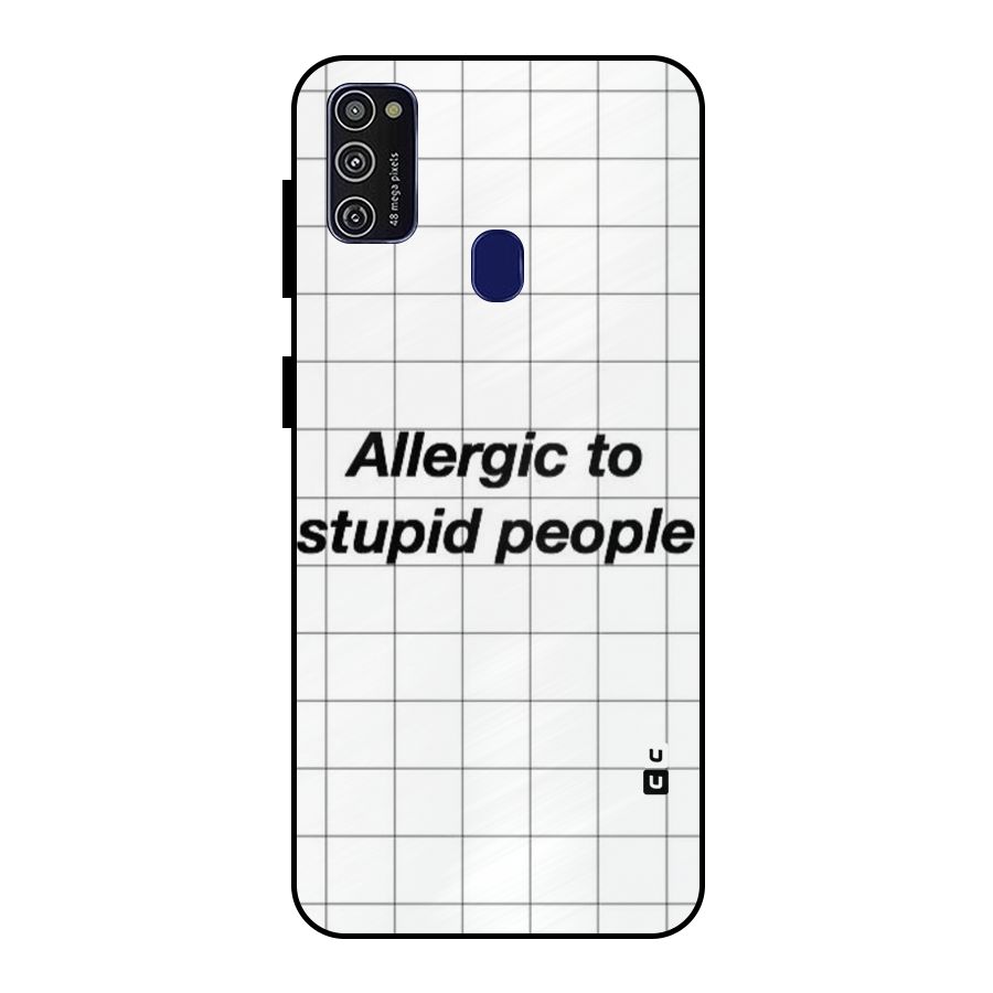 Allergic Metal Back Case for Galaxy M30s