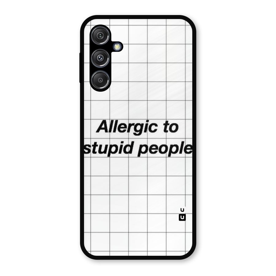 Allergic Metal Back Case for Galaxy M34 5G