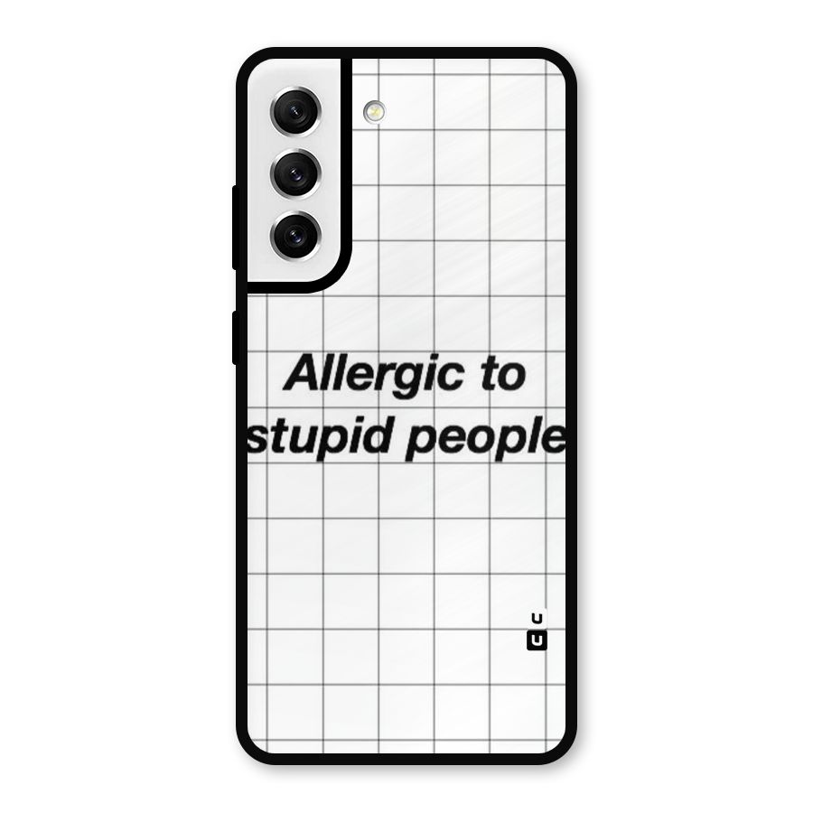 Allergic Metal Back Case for Galaxy S21 FE 5G
