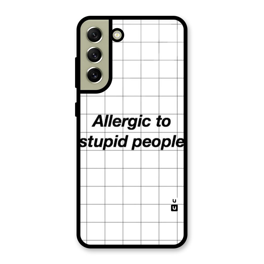 Allergic Metal Back Case for Galaxy S21 FE 5G (2023)