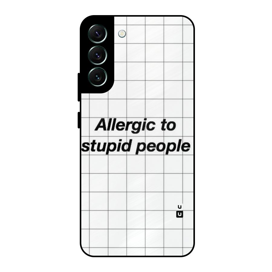 Allergic Metal Back Case for Galaxy S22 Plus 5G