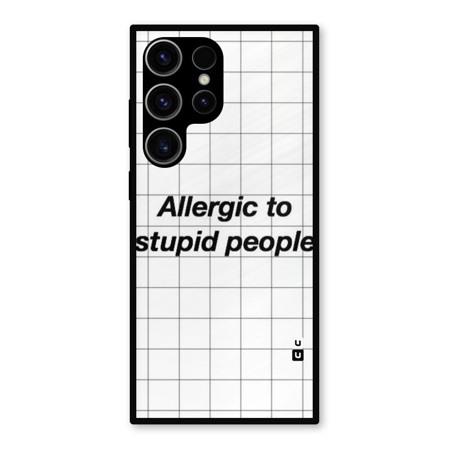 Allergic Metal Back Case for Galaxy S23 Ultra