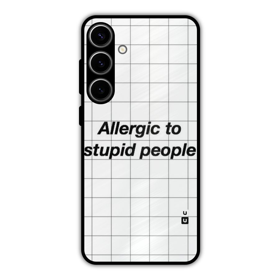 Allergic Metal Back Case for Galaxy S24 Plus