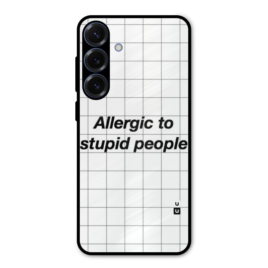 Allergic Metal Back Case for Galaxy S25 Plus
