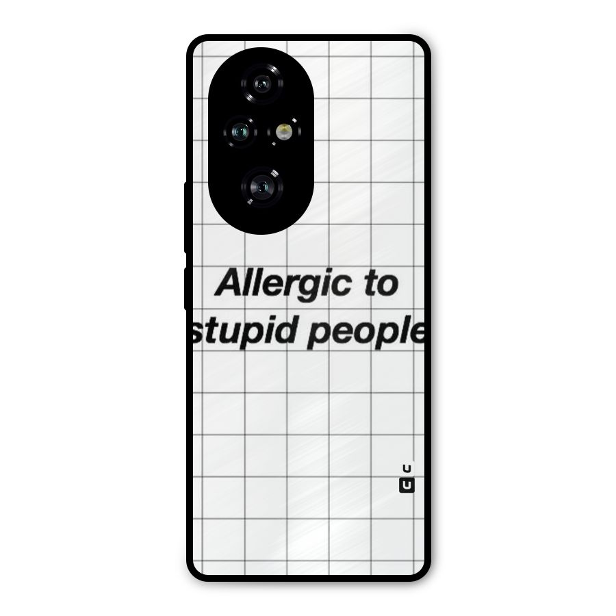Allergic Metal Back Case for Honor 200 Pro