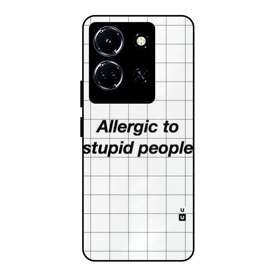 Allergic Metal Back Case for Infinix Note 30 5G