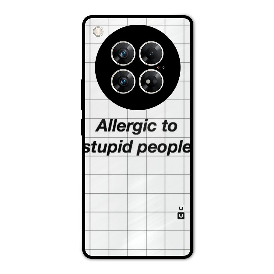 Allergic Metal Back Case for Infinix Zero 40 5G