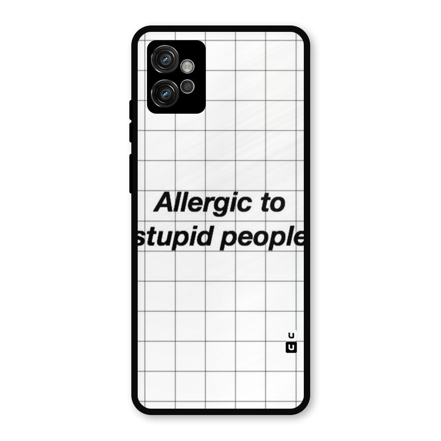 Allergic Metal Back Case for Moto G32