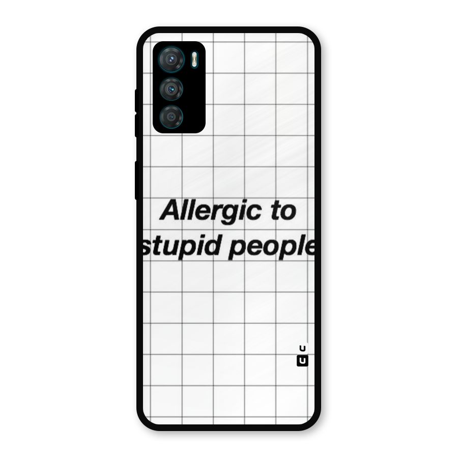 Allergic Metal Back Case for Moto G42
