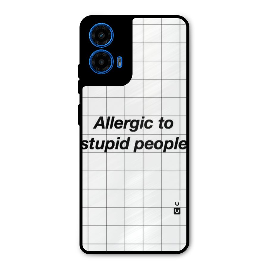 Allergic Metal Back Case for Moto G45