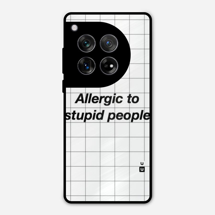 Allergic Metal Back Case for OnePlus 12