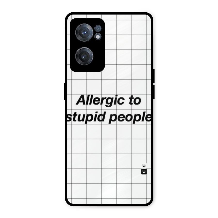 Allergic Metal Back Case for OnePlus Nord CE 2 5G