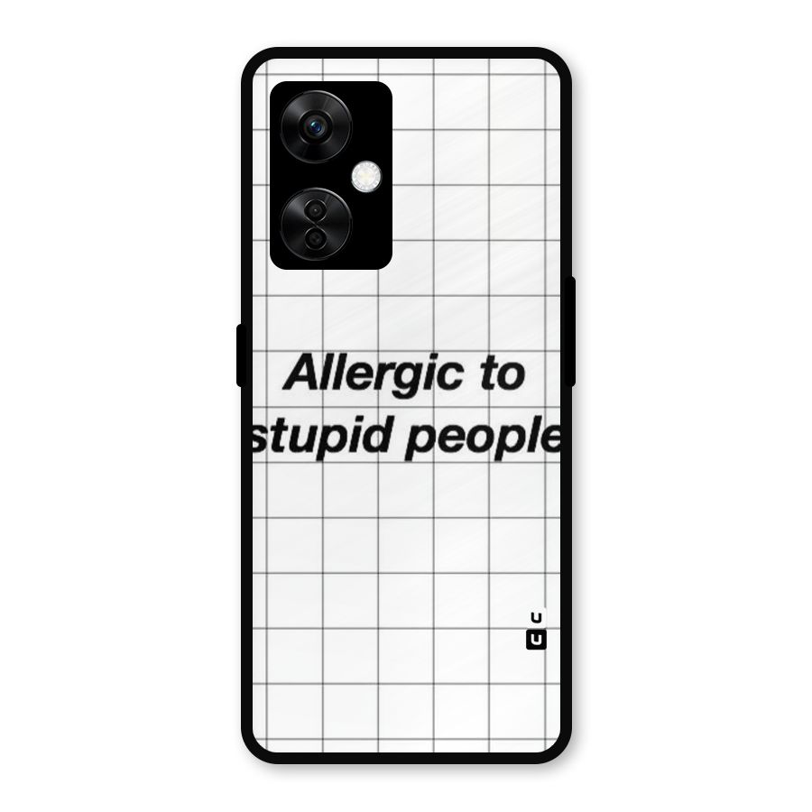 Allergic Metal Back Case for OnePlus Nord CE 3 Lite