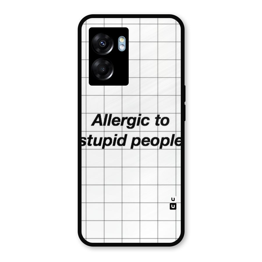 Allergic Metal Back Case for Oppo K10 (5G)