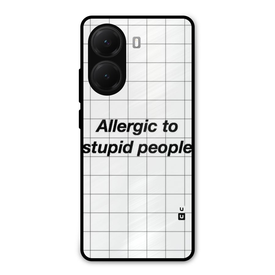 Allergic Metal Back Case for Poco X7 Pro