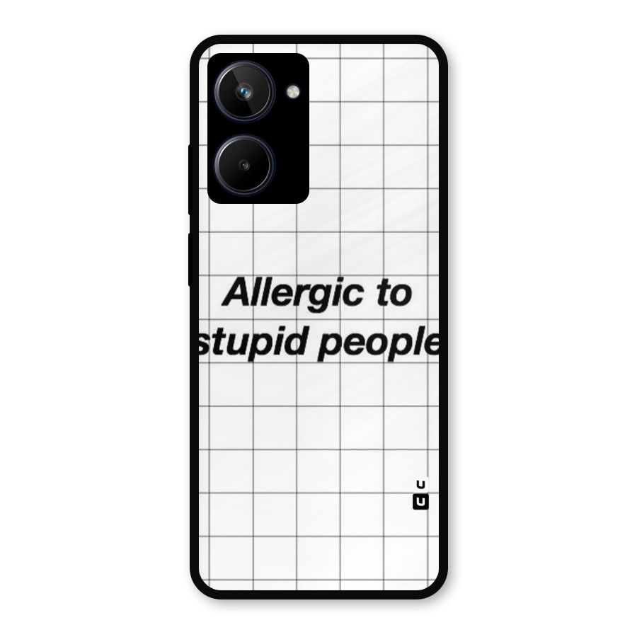 Allergic Metal Back Case for Realme 10