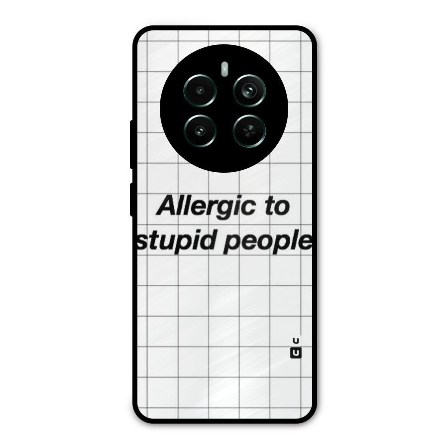 Allergic Metal Back Case for Realme 12 Pro Plus