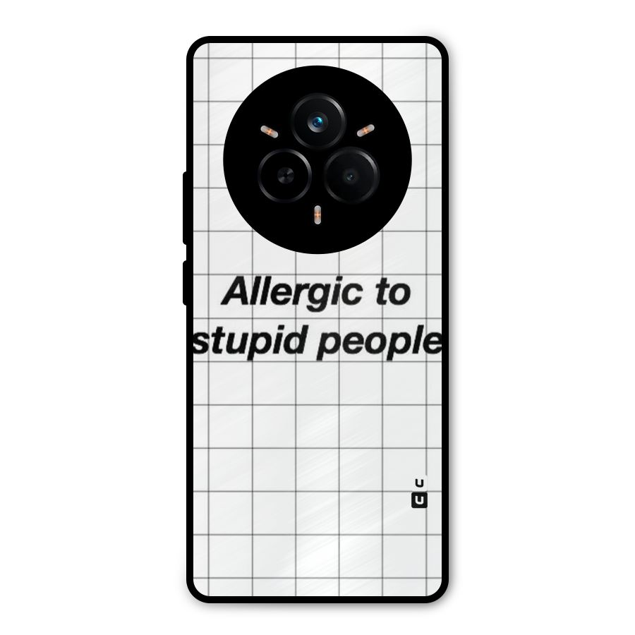 Allergic Metal Back Case for Realme 14 Pro Plus