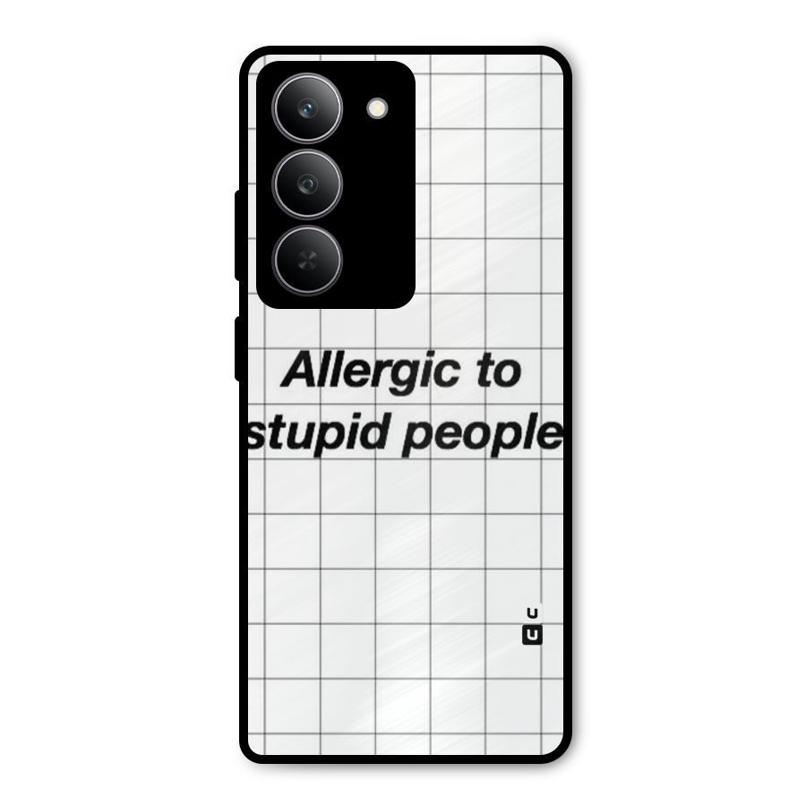 Allergic Metal Back Case for Realme 14x
