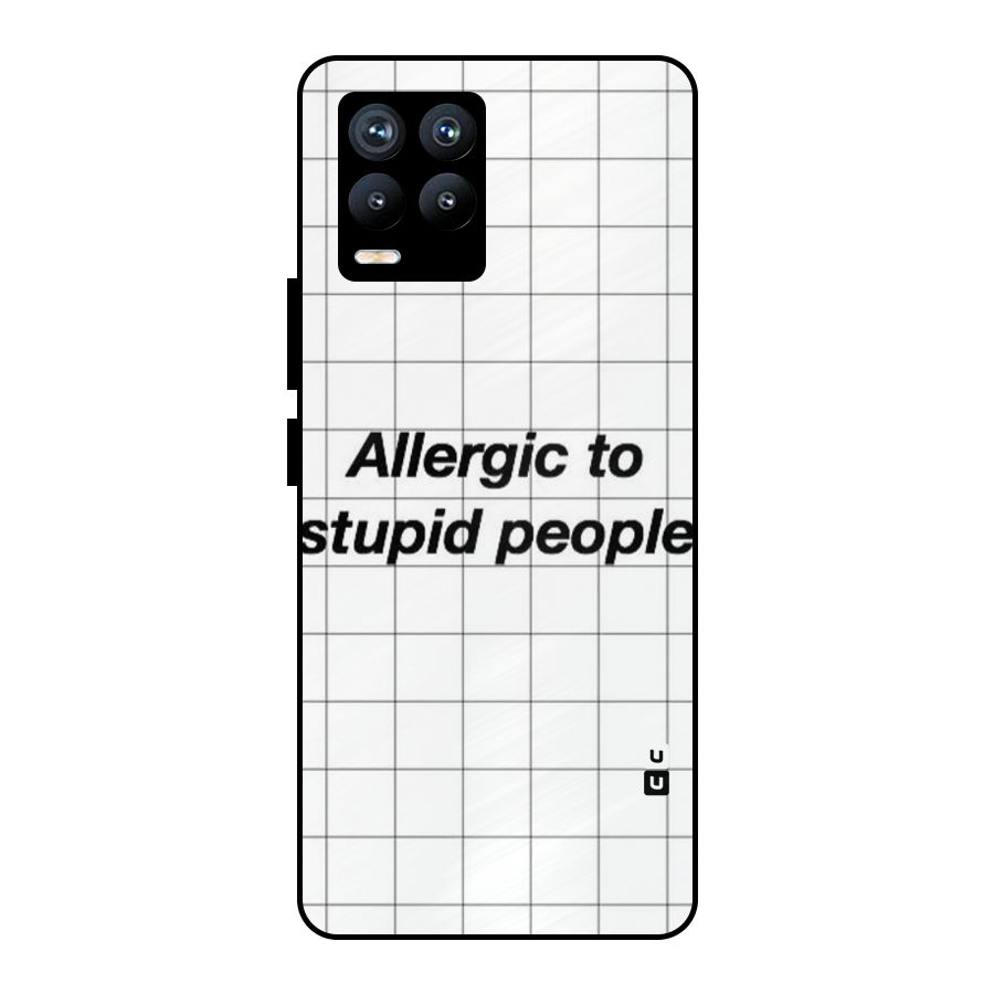 Allergic Metal Back Case for Realme 8 Pro