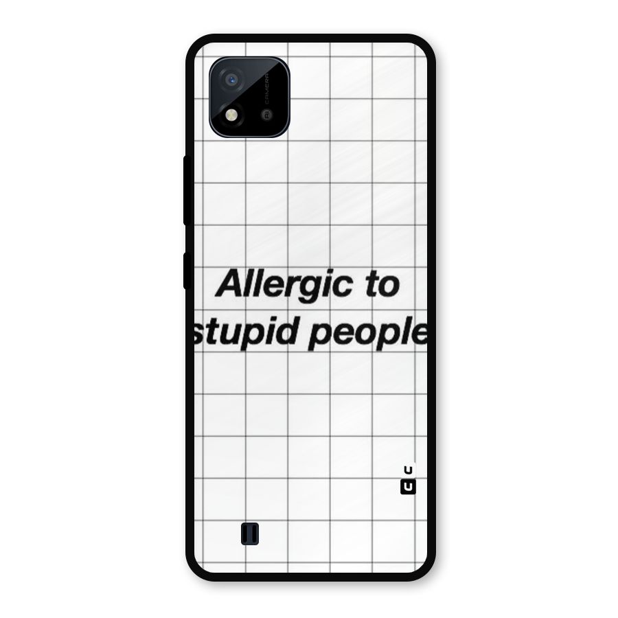 Allergic Metal Back Case for Realme C11 2021