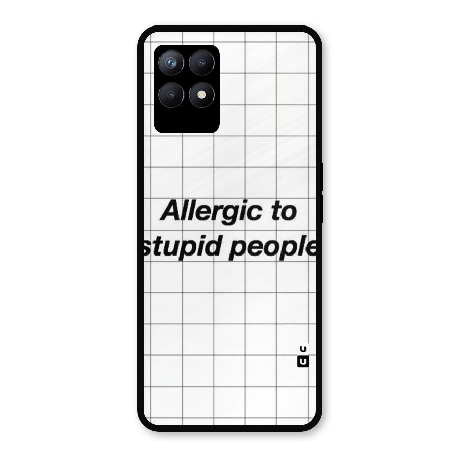 Allergic Metal Back Case for Realme Narzo 50