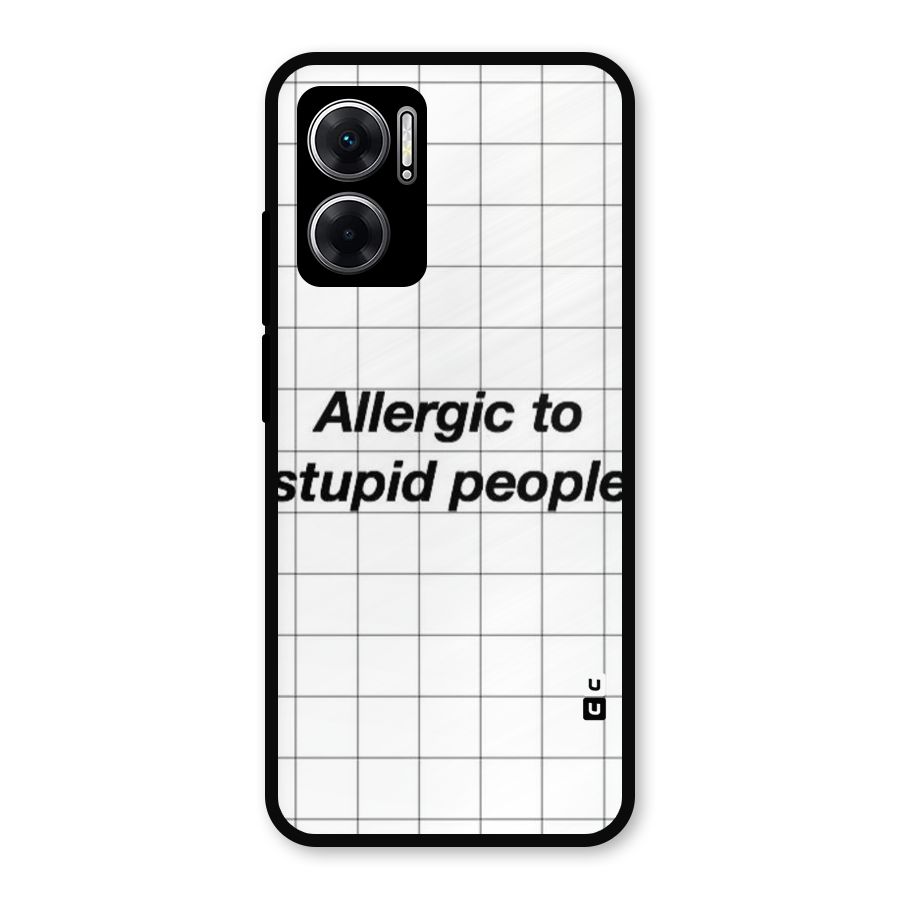 Allergic Metal Back Case for Redmi 11 Prime 5G