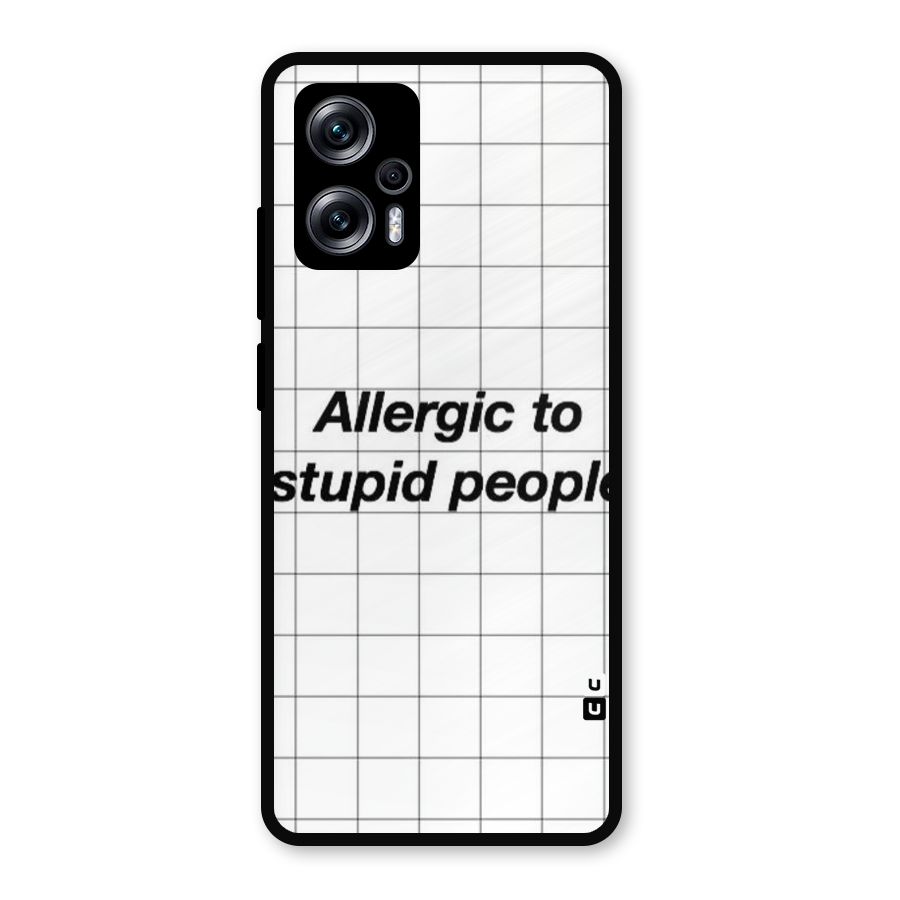 Allergic Metal Back Case for Redmi K50i