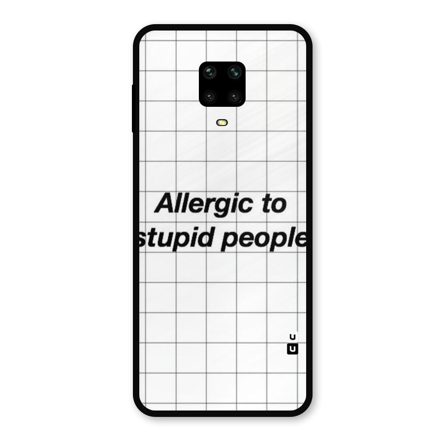 Allergic Metal Back Case for Redmi Note 10 Lite