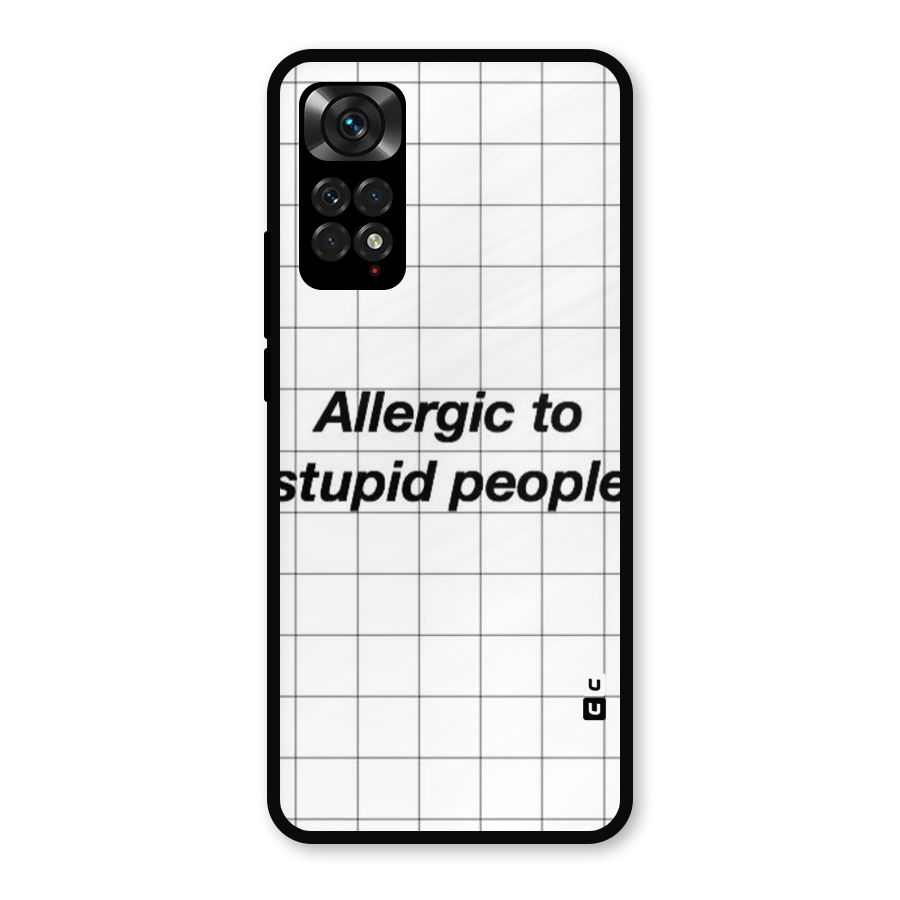 Allergic Metal Back Case for Redmi Note 11s