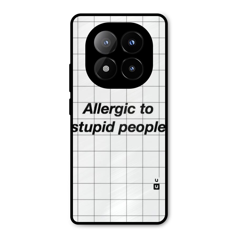 Allergic Metal Back Case for Redmi Note 14 Pro Plus 5G