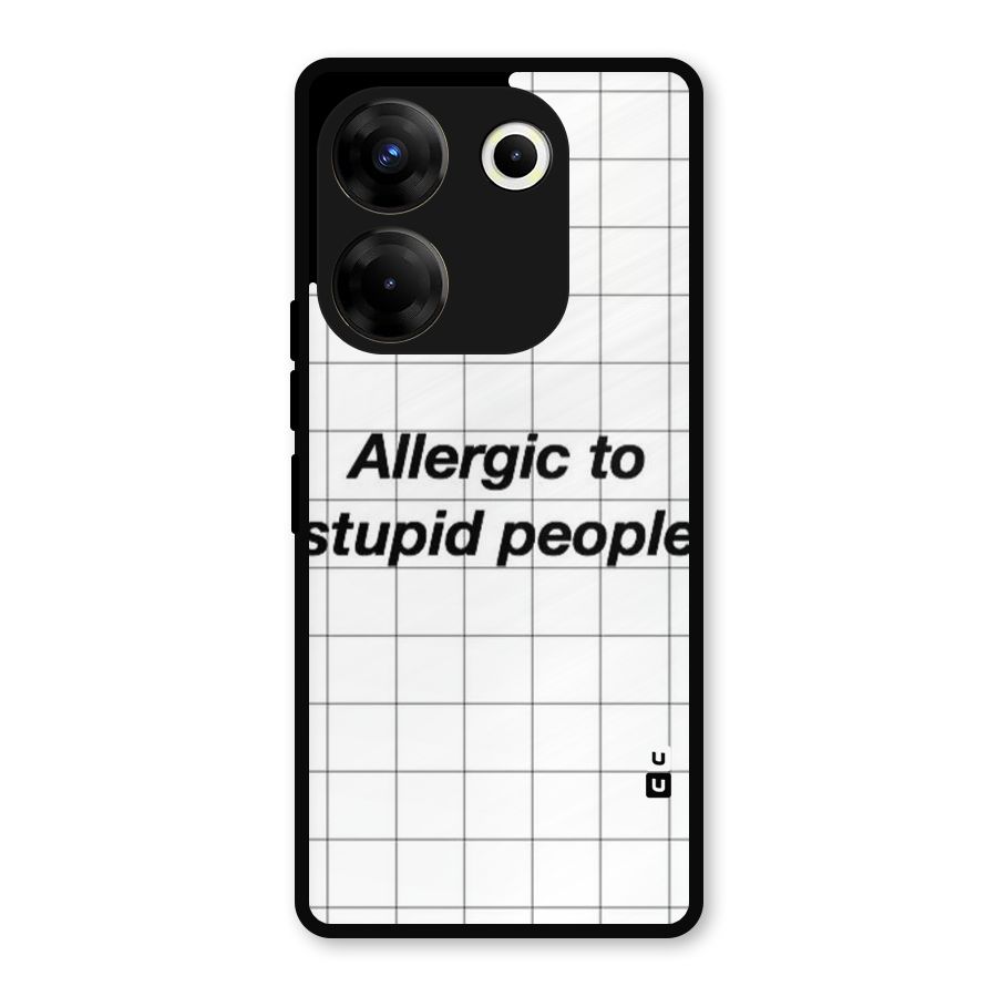 Allergic Metal Back Case for Tecno Camon 20