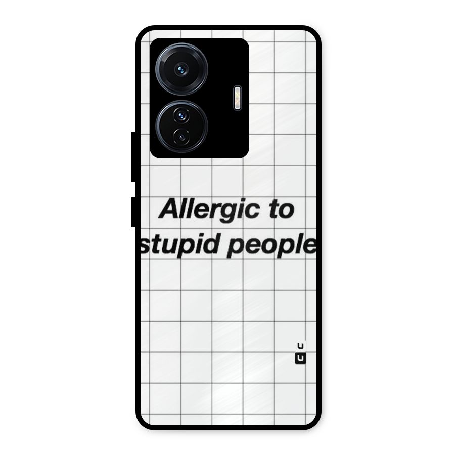 Allergic Metal Back Case for Vivo T1 Pro