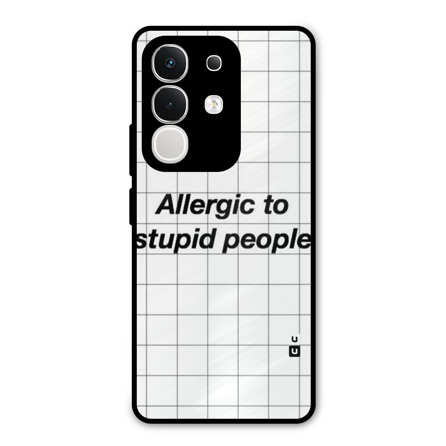 Allergic Metal Back Case for Vivo T4x