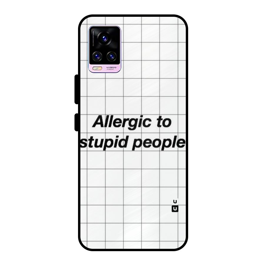 Allergic Metal Back Case for Vivo V20 Pro
