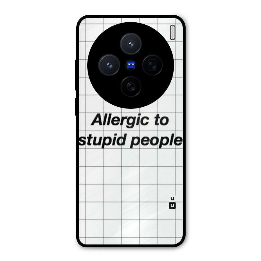 Allergic Metal Back Case for Vivo X200
