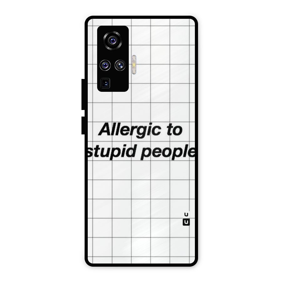 Allergic Metal Back Case for Vivo X50 Pro