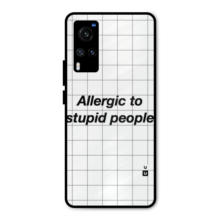 Allergic Metal Back Case for Vivo X60