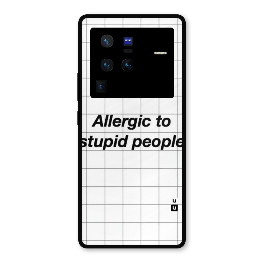 Allergic Metal Back Case for Vivo X80 Pro