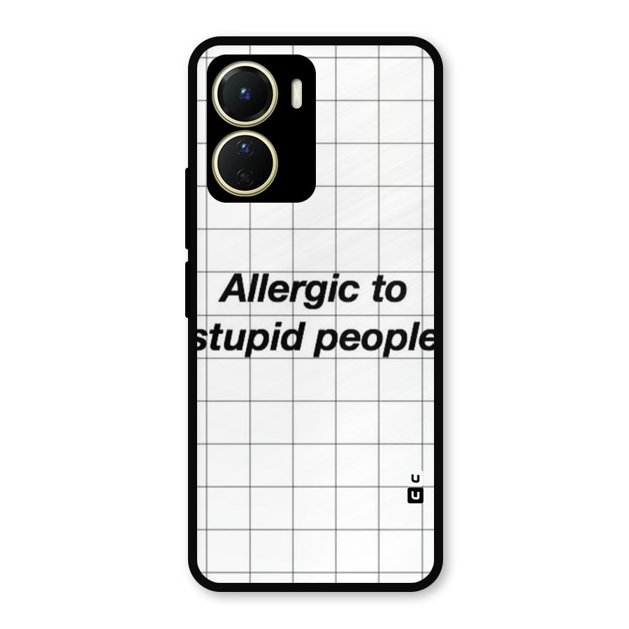 Allergic Metal Back Case for Vivo Y16