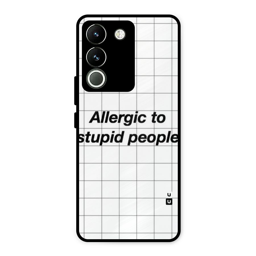 Allergic Metal Back Case for Vivo Y200