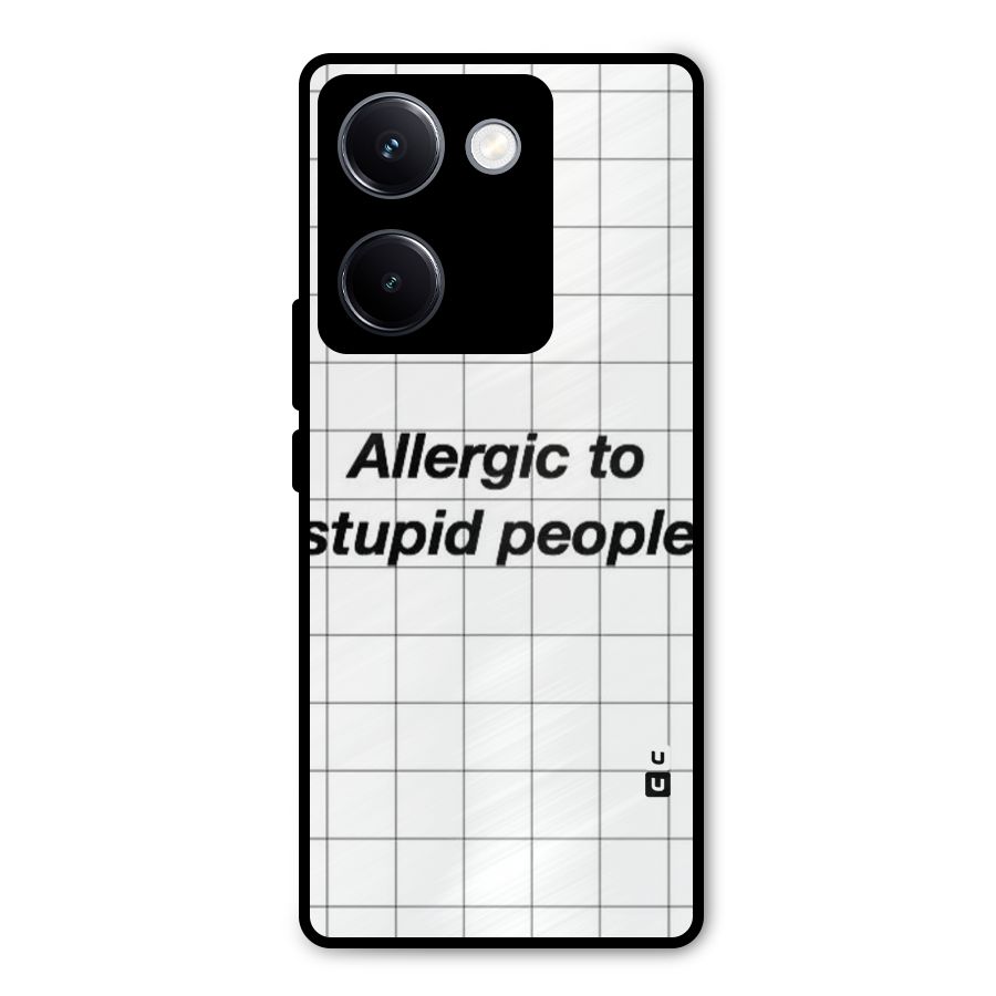 Allergic Metal Back Case for Vivo Y300 Plus