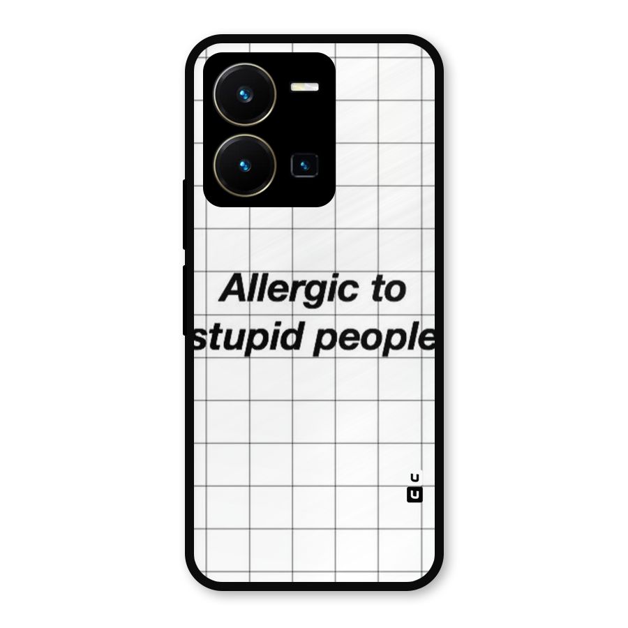 Allergic Metal Back Case for Vivo Y35