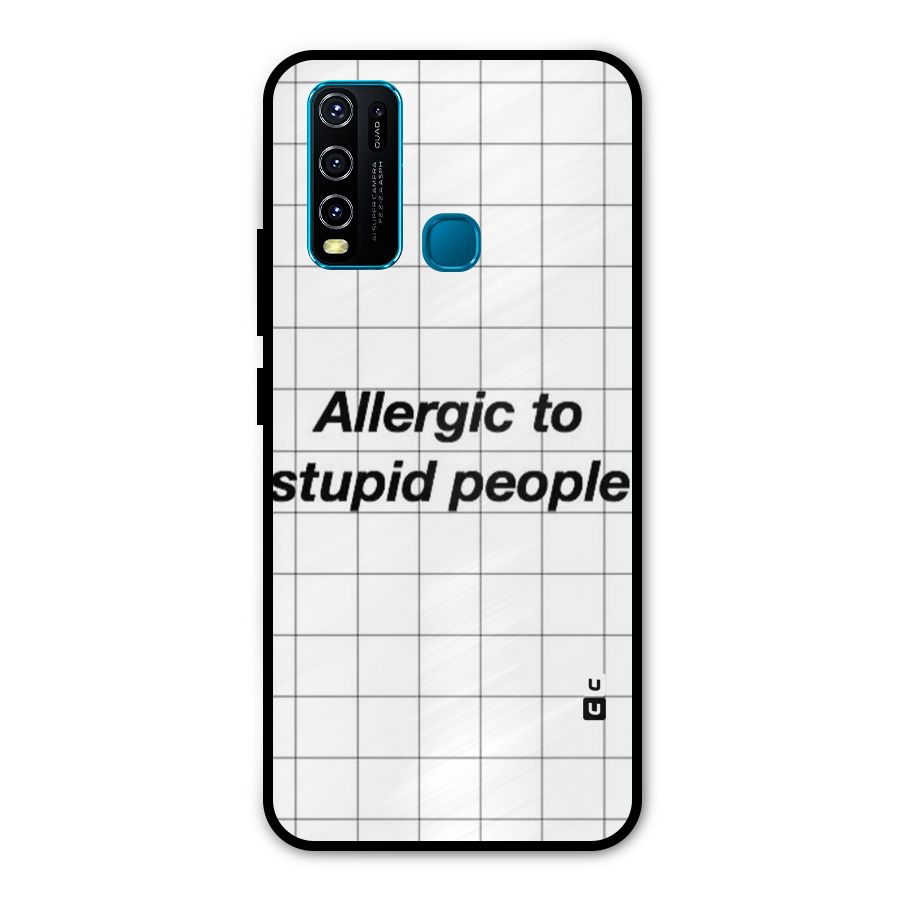 Allergic Metal Back Case for Vivo Y50