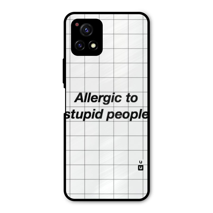 Allergic Metal Back Case for Vivo Y72 5G