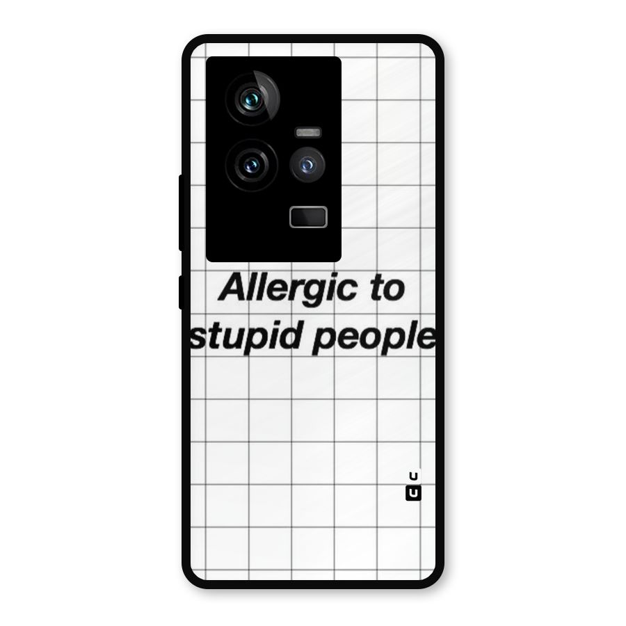 Allergic Metal Back Case for iQOO 11 5G