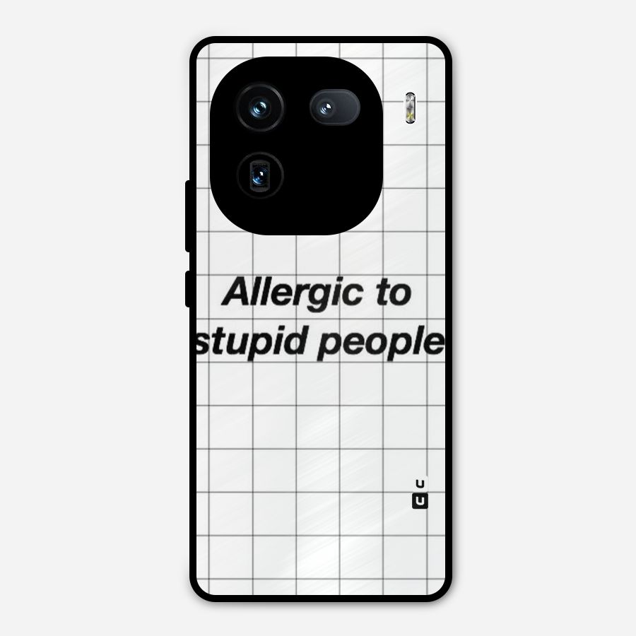 Allergic Metal Back Case for iQOO 12
