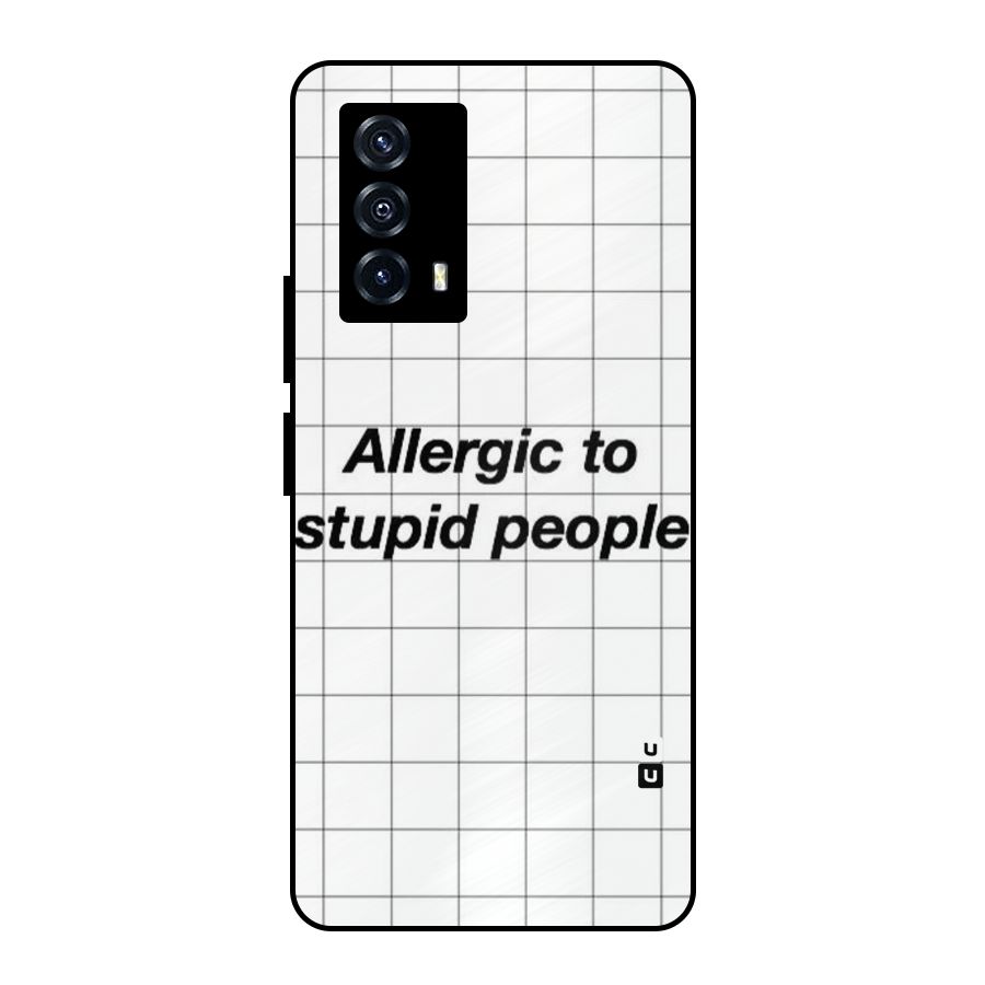 Allergic Metal Back Case for iQOO Z5